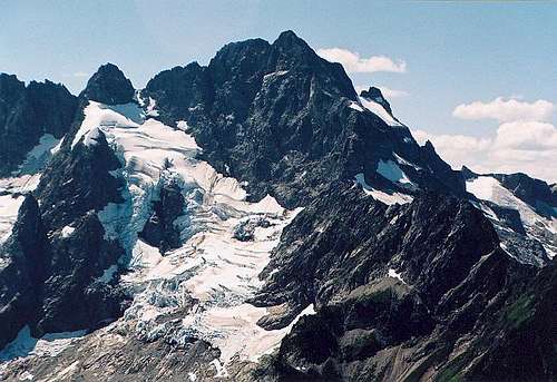 Close up of Mt. Formidable's...