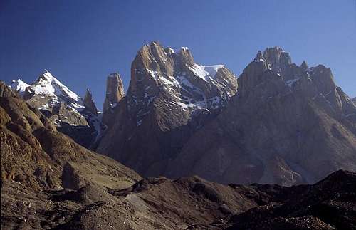 The Trango group seen from...
