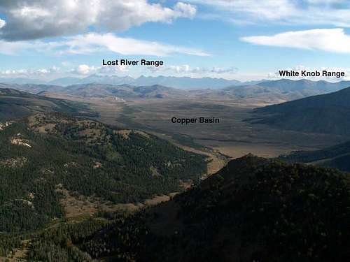 The Copper Basin from the...