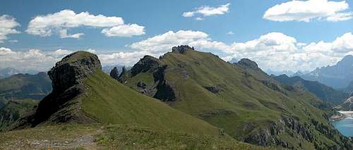 Summit view Col da Cuch: The...