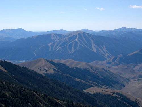 Baldy as viewed from Rock...