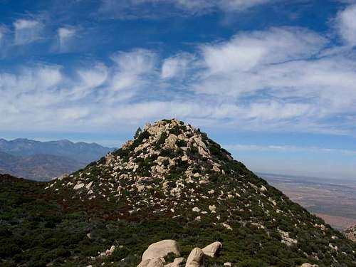 View of Pinnacles summit. You...