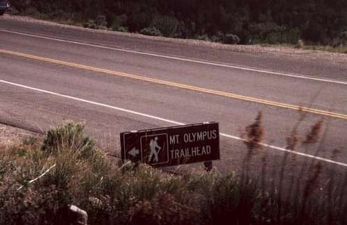 Trailhead off Wasatch Blvd