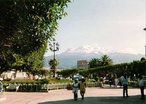 Iztaccihuatl as viewed from...