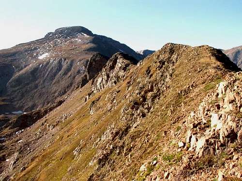 James Peak, north ridge.