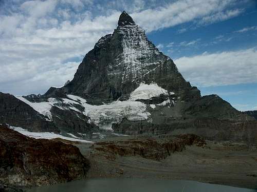 Matterhorn from Trockener Steg.