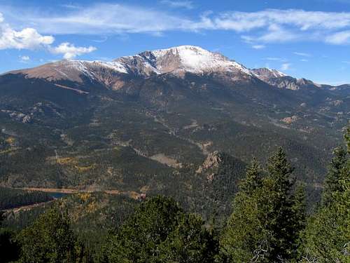 Pikes Peak from the summit of...