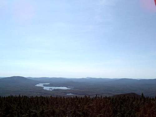 Grote Pond from Stratton Mt -...