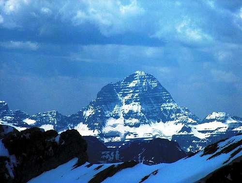 Mount Assiniboine fromt the...