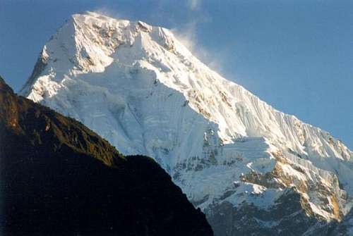 Annapurna South (7195m) seen...