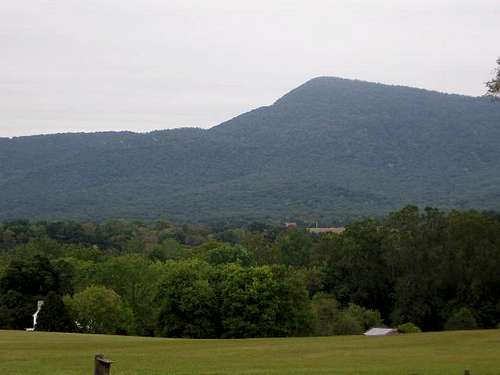 Kennedy Peak from SR 654, a...