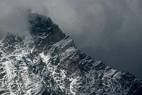 Weisshorn Schali ridge taken...