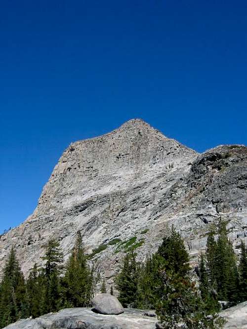 Volunteer Peak from the trail...
