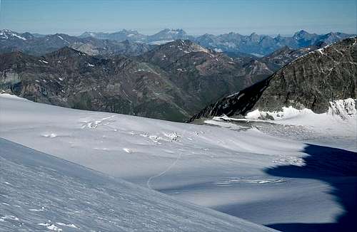 Bishorn: Col de tracuit and...