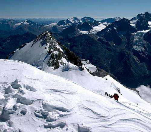 Bishorn east summit and the...