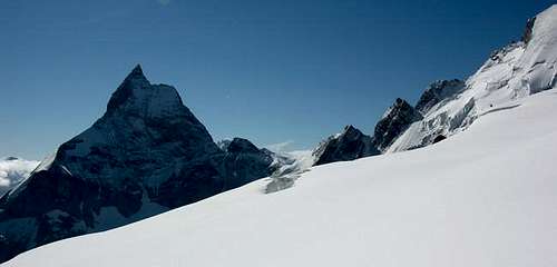 Matterhorn from Stockji glacier
