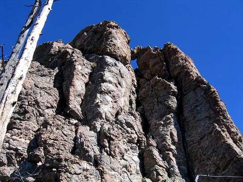 The summit boulders of Tater...