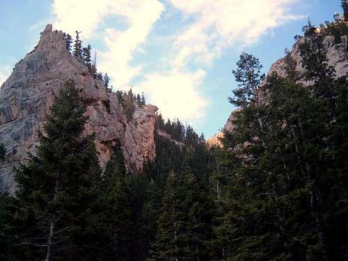 A view of North Canyon on the...