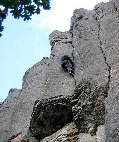 A climber from Seattle TRing...