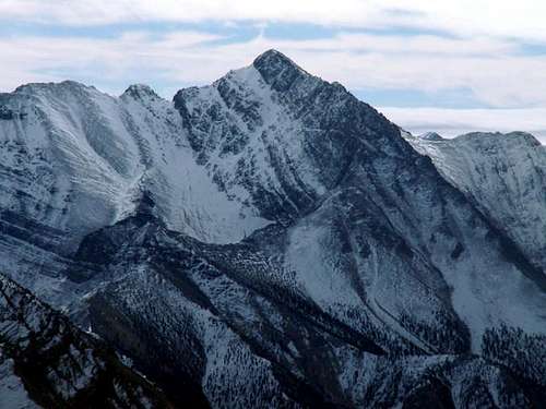 Borah Peak's north face from...