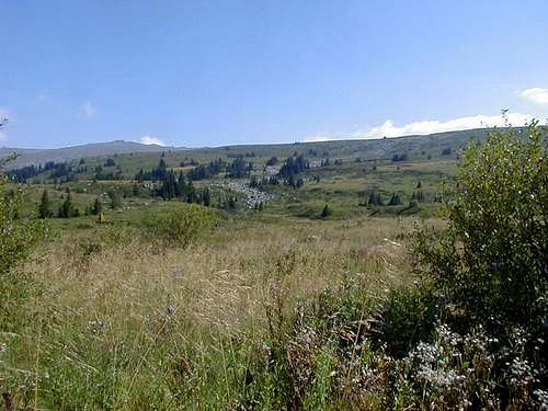 This is a view of Vitosha's...