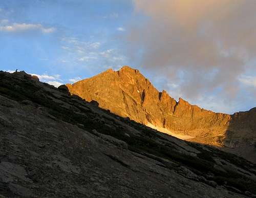 McHenrys Peak at sunrise from...