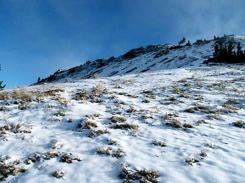 Norton Peak from the point...