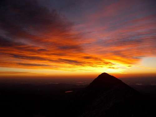 Sunrise in the Indian Peaks....