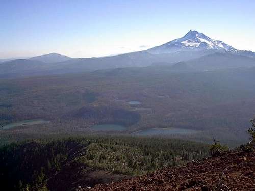 From Olallie Butte's summit,...