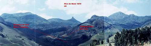 Track of Pico do Boné.