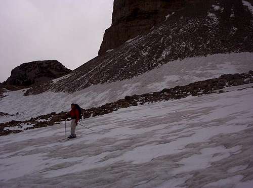 Skiing Down The Glacier. What...