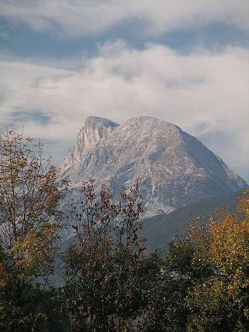 Hohe Munde viewed from the...