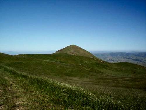 Mission Peak, from the fire...