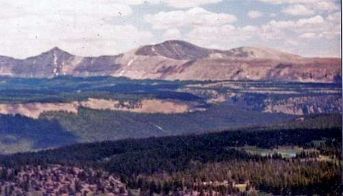 Left to right: Explorer Peak,...