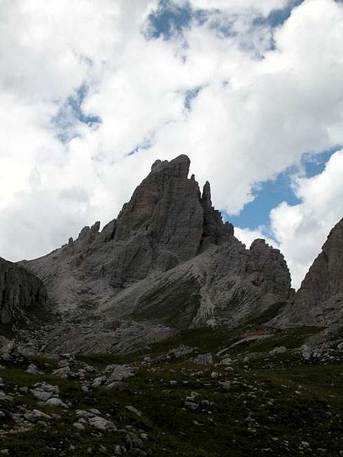 Cima Ambrizzola (2715m), July...