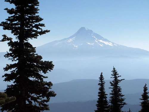 Mt. Hood's northeast side...