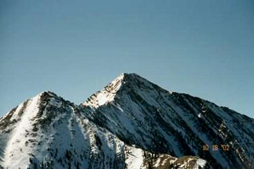 Mt. Nebo on approach from the...