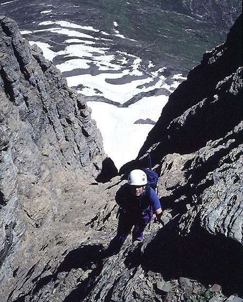 Clements Mountain, East Face Couloir