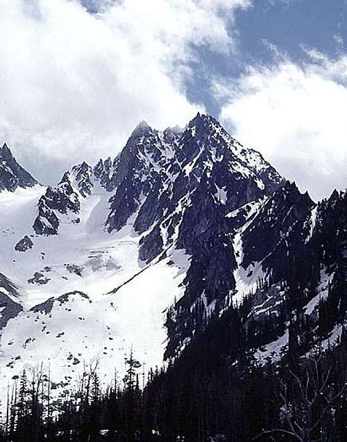 Colchuck Peak from the north