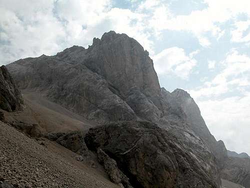 Punta Cigole (2815m), July...