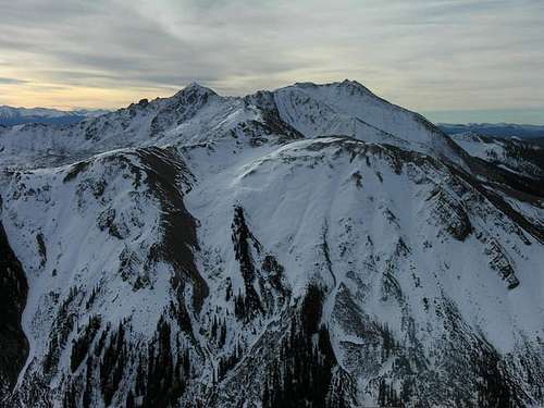 Italian Mountain & Lambertson Peak