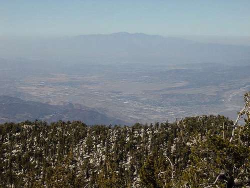 Mt. Baldy and the Cucamongas...