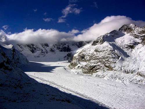 The glacier of Forno.
