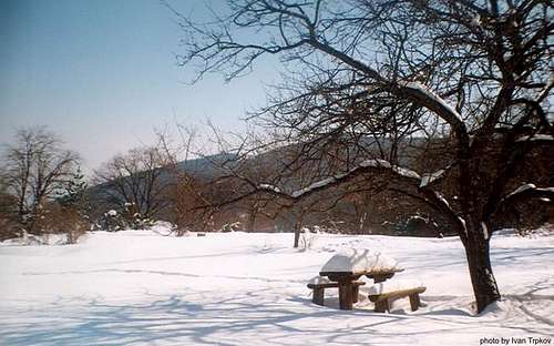 Winter on Baba mountain
