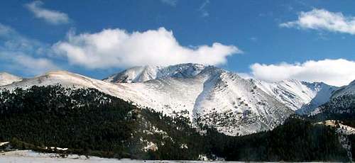 Doublespring Peak from near...