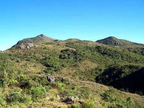 Pedra Furada from Alsene Hut.