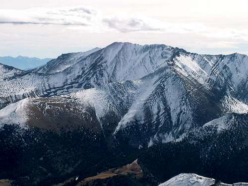 Doublespring Peak from the...