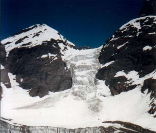 View of the east face of...