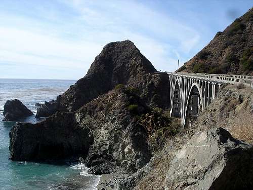 The drive along Hwy 1 to the...