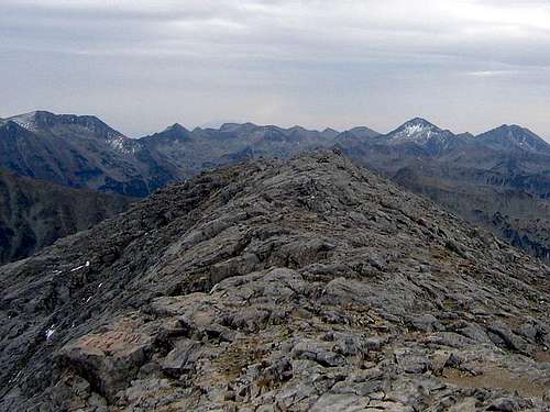  Vihren (2914 m) E summit...